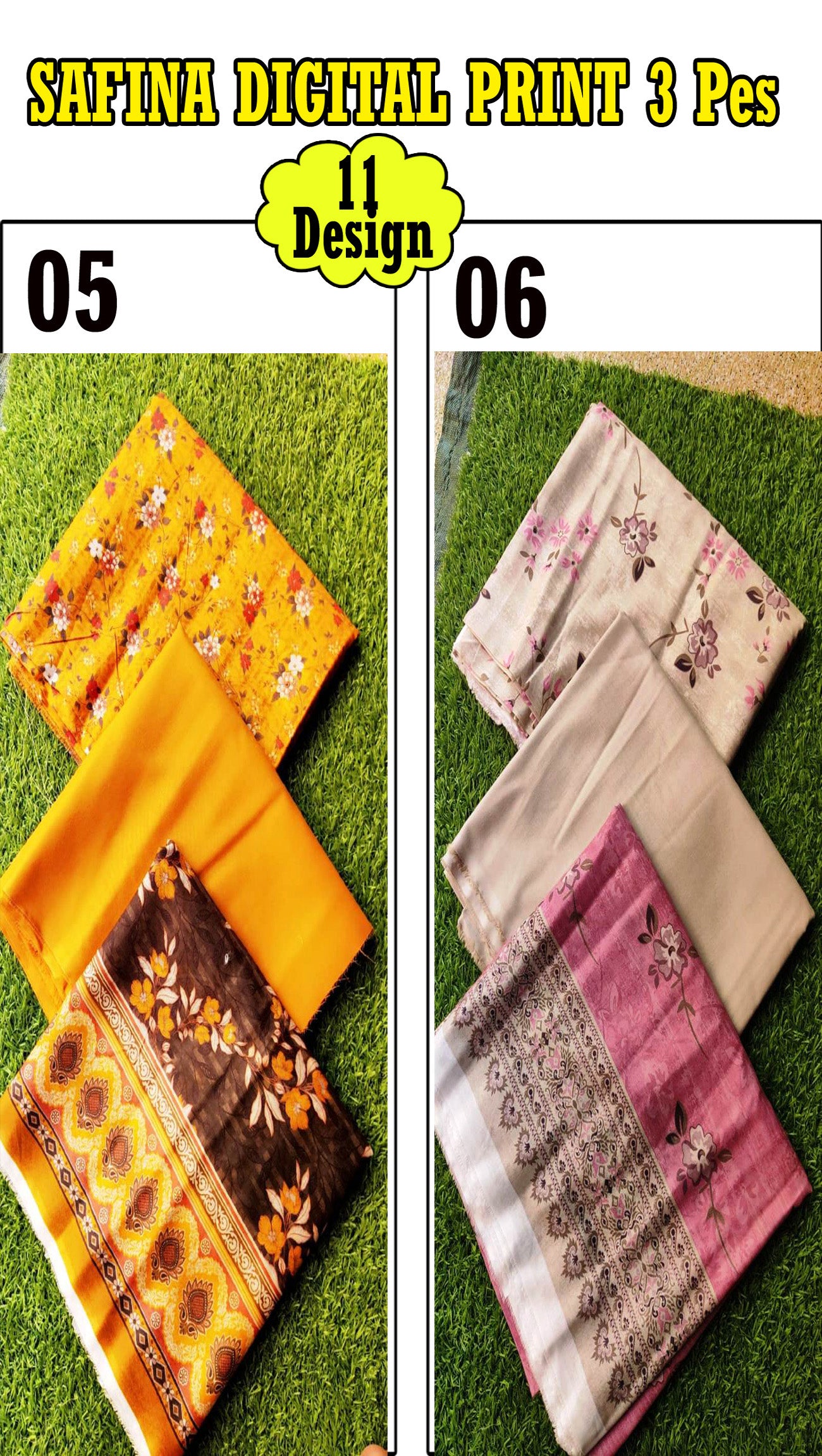 SAFINA DIGITAL PRINTED LAWN